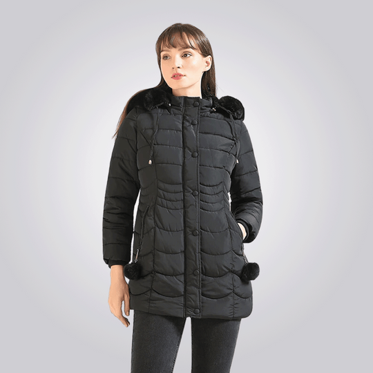 EB | Eleganter Lange Wintermantel für Frauen