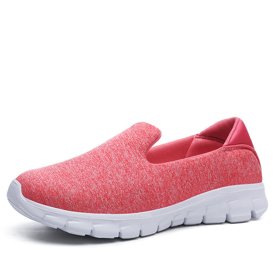Damen Komfortable Slip-On Sneakers aus atmungsaktivem Mesh-EB