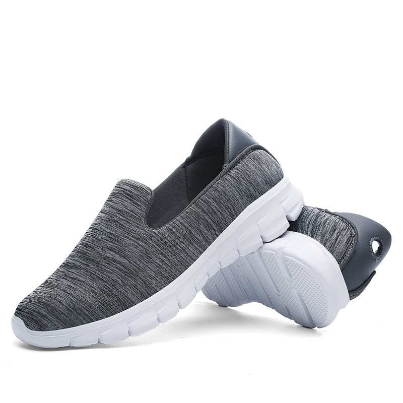Damen Komfortable Slip-On Sneakers mit atmungsaktivem Obermaterial EB