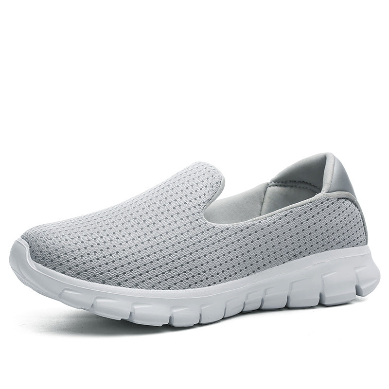 Damen Komfortable Slip-On Sneakers aus atmungsaktivem Mesh-EB