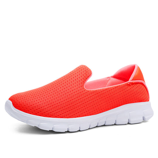 Damen Komfortable Slip-On Sneakers aus atmungsaktivem Mesh-EB