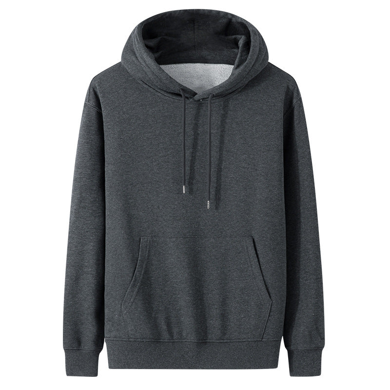 Unisex  cozy heavyweight fleece-lined pullover hoodie with kangaroo pocket and ribbed trims EB
