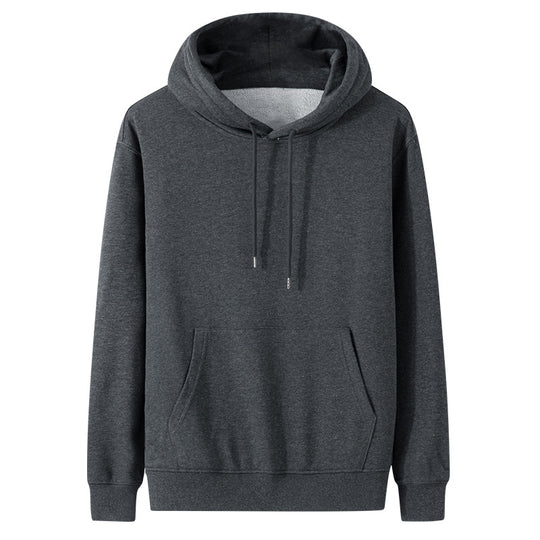 Unisex  cozy heavyweight fleece-lined pullover hoodie with kangaroo pocket and ribbed trims EB