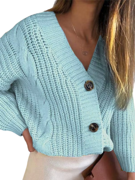 EB | Der Grobe Strickcardigan mit Zopfmuster & Charakter