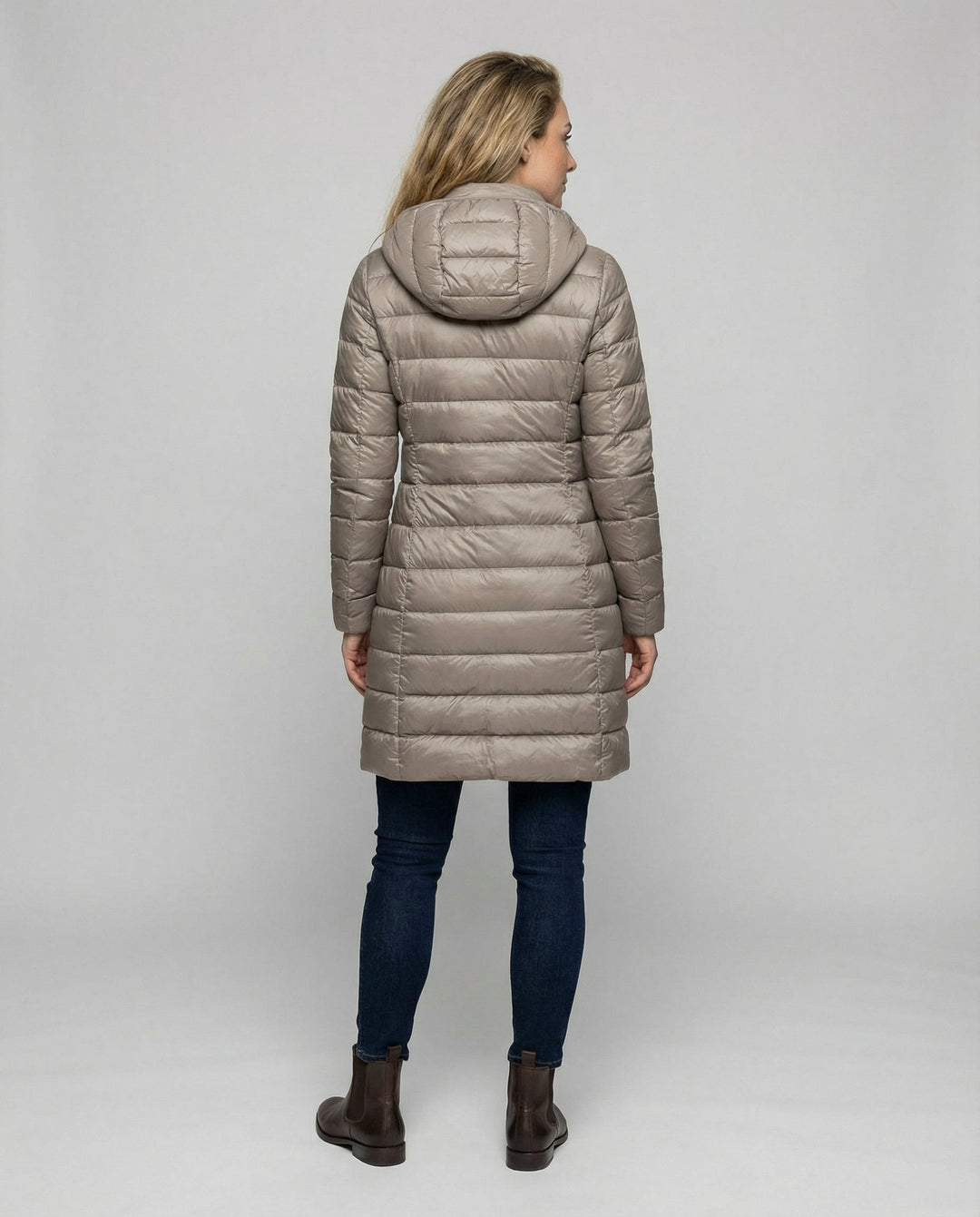 Warme Pelzkragen Damenjacke | EB