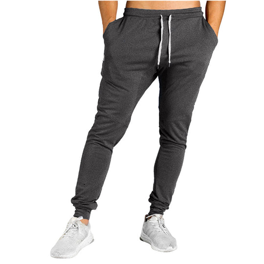 Herren Sportliche Jogginghose mit atmungsaktiver Struktur und seitlichen Streifen EB