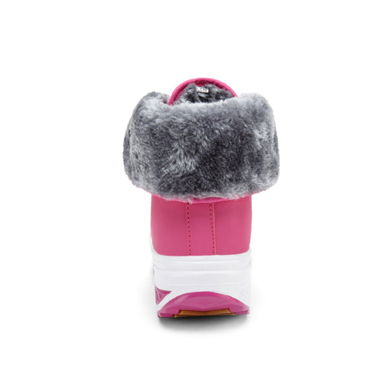 Damen Hochwertige Winterstiefel mit isolierendem Kunstfell und rutschfester Sohle EB