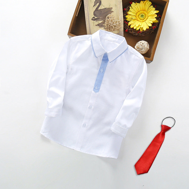 Unisex Kurzarmhemd mit kontrastierenden Knopfleiste EB