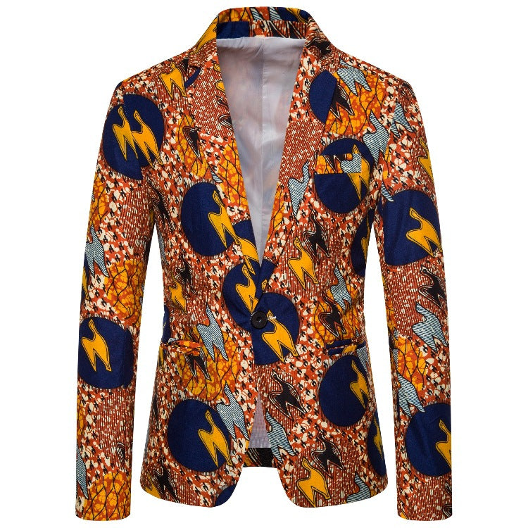 Damen Blazer im afrikanischen Muster EB