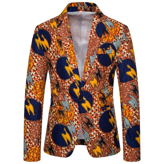 Damen Blazer im afrikanischen Muster EB