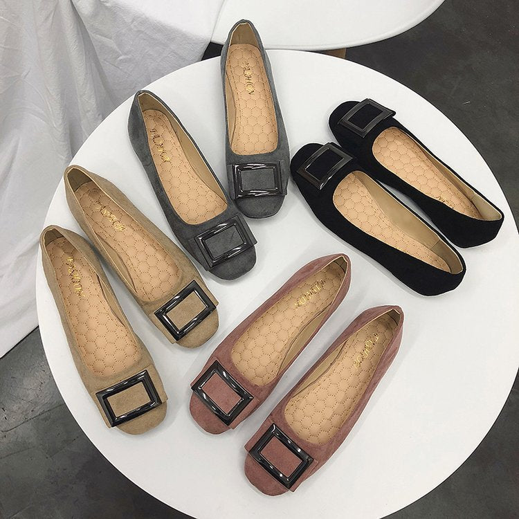 Damen Ballerinas mit elegantem Schmuckdetail EB