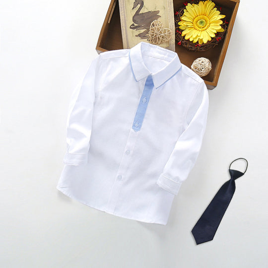 Unisex Kurzarmhemd mit kontrastierenden Knopfleiste EB