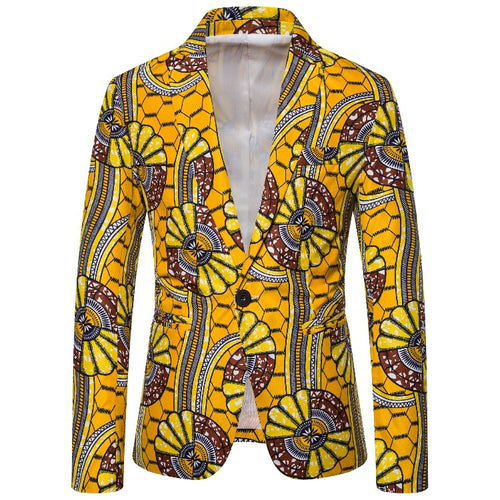 Damen Blazer im einzigartigen afrikanischen Design mit modernem Schnitt EB