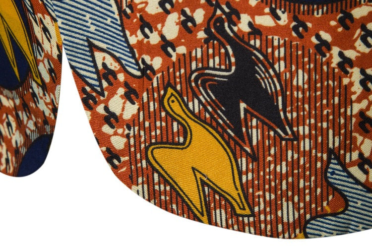 Damen Blazer im afrikanischen Muster EB