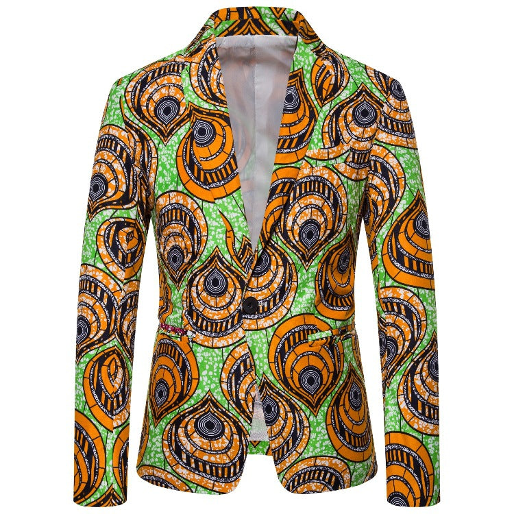 Damen Blazer mit einzigartigem afrikanischem Muster EB