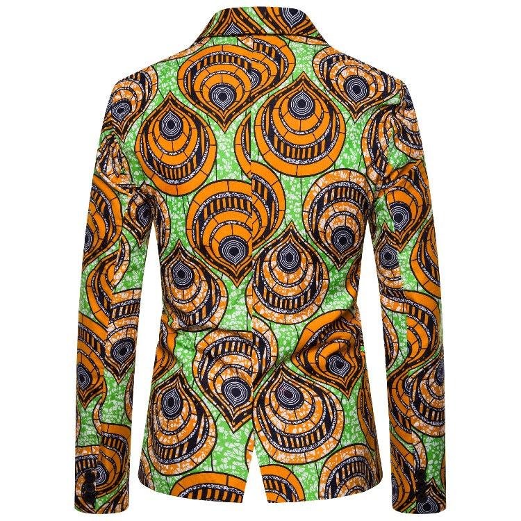 Damen Blazer mit einzigartigem afrikanischem Muster EB