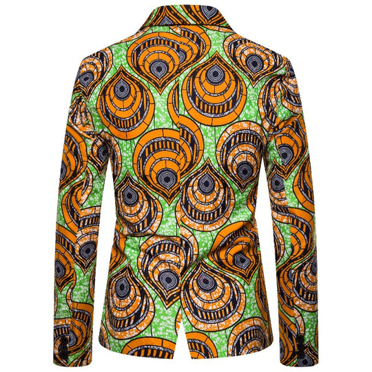 Damen Blazer mit einzigartigem afrikanischem Muster EB