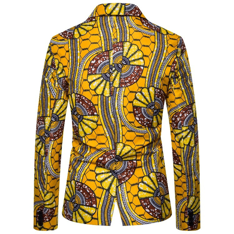 Damen Blazer im einzigartigen afrikanischen Design mit modernem Schnitt EB