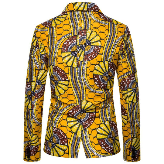 Damen Blazer im einzigartigen afrikanischen Design mit modernem Schnitt EB