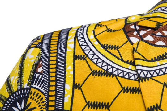Damen Blazer im einzigartigen afrikanischen Design mit modernem Schnitt EB