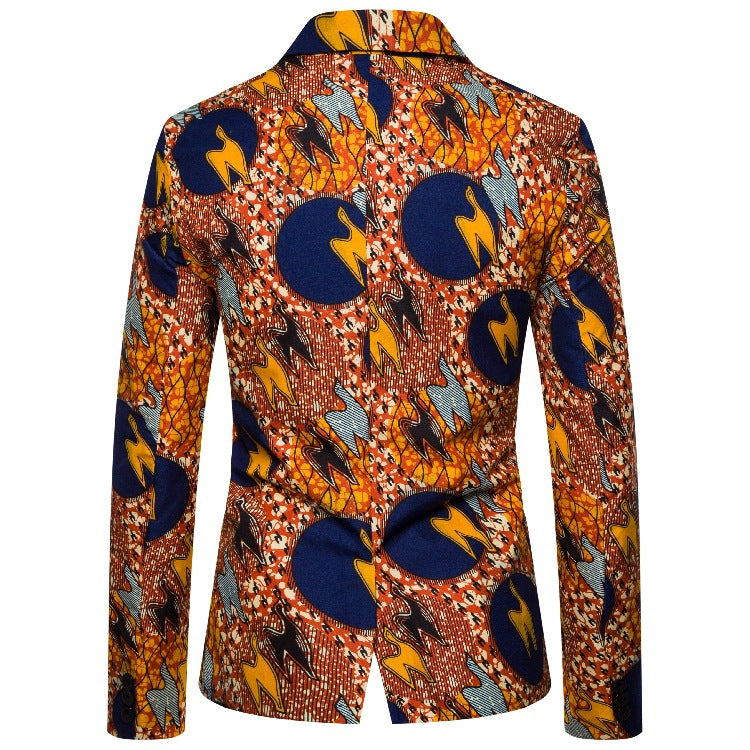 Damen Blazer im afrikanischen Muster EB