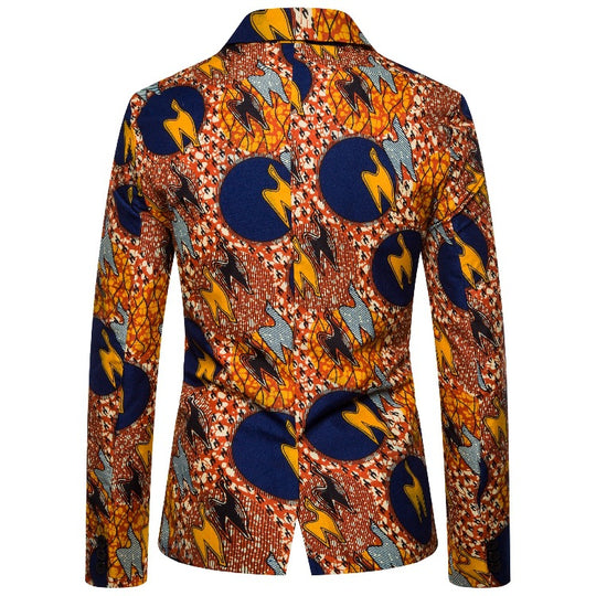 Damen Blazer im afrikanischen Muster EB