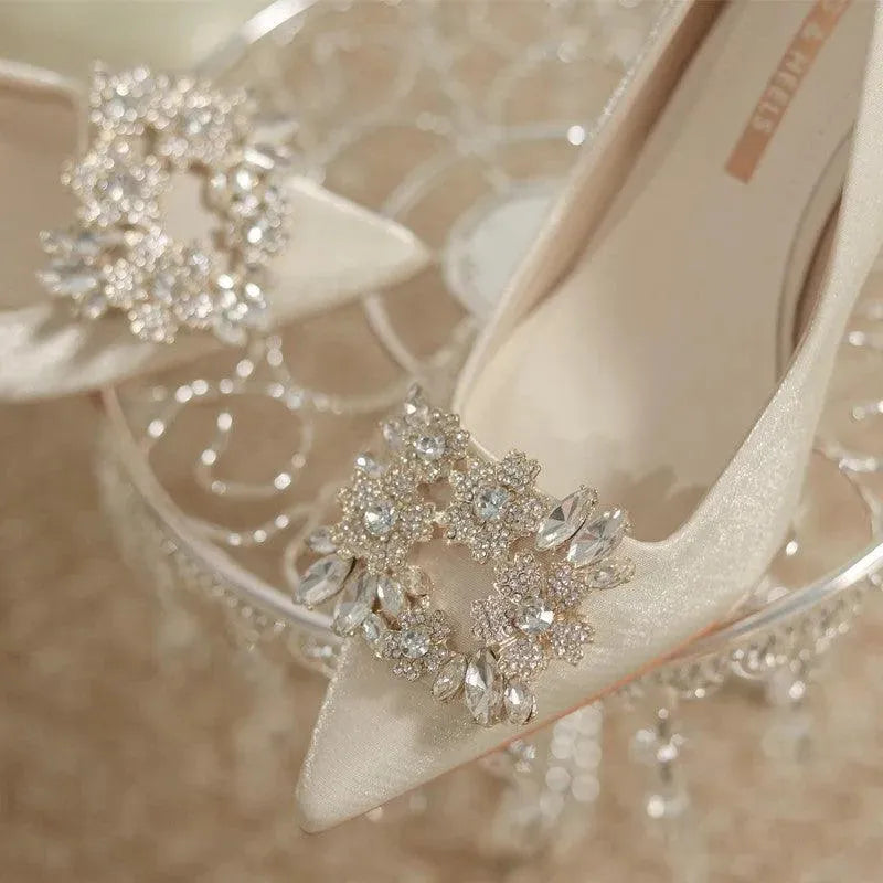 EB | Brautschuhe Stiletto mit Strass