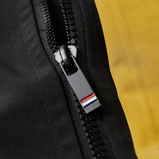 Herren Utility-Kapuzenshelljacke mit Multifachtaschen und kontrastgefütterter Kapuze EB