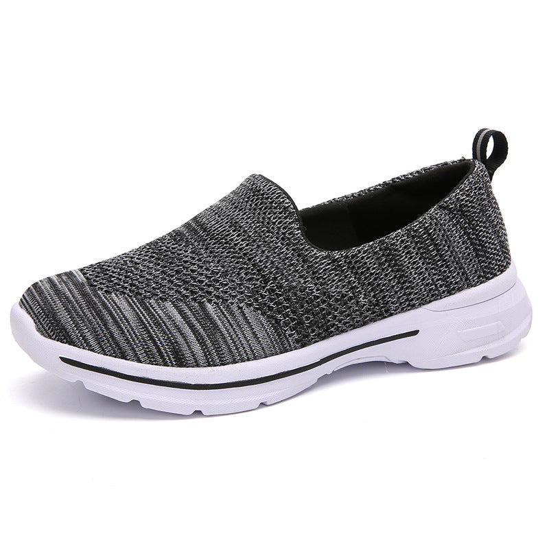 Damen Slip-On Sportschuhe mit atmungsaktivem Obermaterial EB