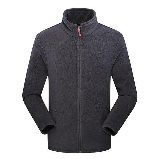 Damen Leichte Microfleece Jacke mit Stehkragen und durchgehendem Reißverschluss EB