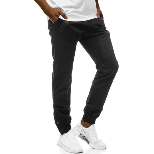 Herren sportliche Jogginghose mit modischen Details und komfortablem Schnitt EB