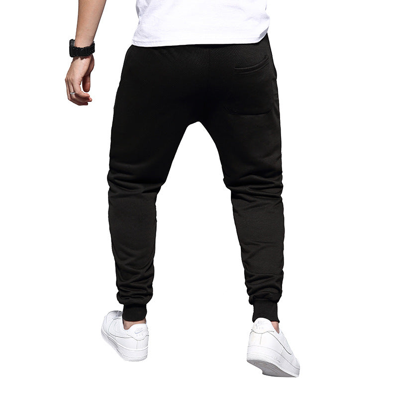 Herren Sportliche Haremshose mit modischen Rissen und komfortablem Schnitt EB