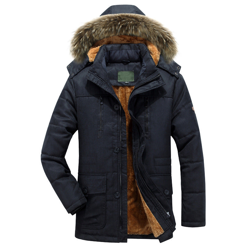 EB | Herren Winterjacke mit abnehmbarem Kapuze