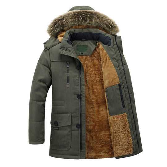 EB | Herren Winterjacke mit abnehmbarem Kapuze
