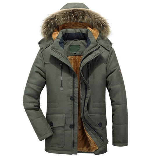 EB | Herren Winterjacke mit abnehmbarem Kapuze