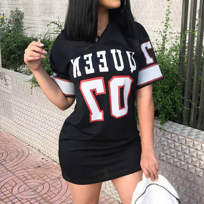 Frauen Sportlich Inspirierter Freizeitkleid EB