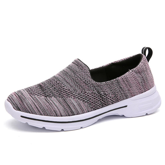 Damen Slip-On Sportschuhe mit atmungsaktivem Obermaterial EB
