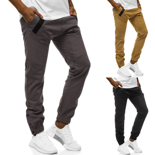 Herren sportliche Jogginghose mit modischen Details und komfortablem Schnitt EB