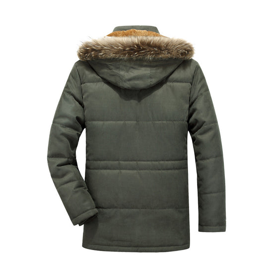 EB | Herren Winterjacke mit abnehmbarem Kapuze