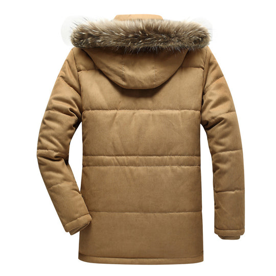 EB | Herren Winterjacke mit abnehmbarem Kapuze