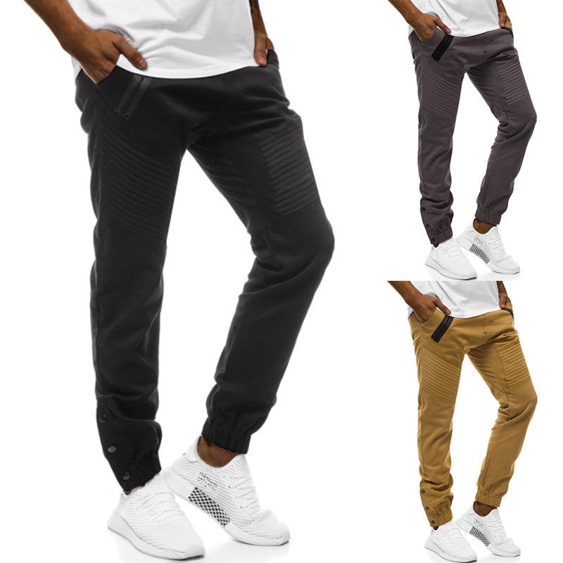 Herren sportliche Jogginghose mit modischen Details und komfortablem Schnitt EB