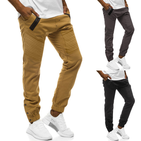 Herren sportliche Jogginghose mit modischen Details und komfortablem Schnitt EB