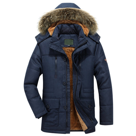 EB | Herren Winterjacke mit abnehmbarem Kapuze
