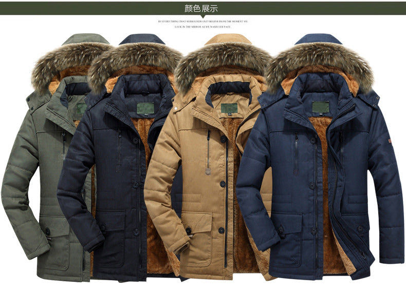 EB | Herren Winterjacke mit abnehmbarem Kapuze