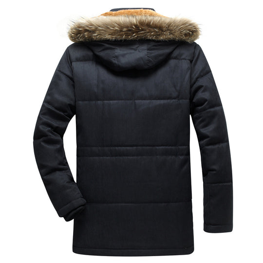 EB | Herren Winterjacke mit abnehmbarem Kapuze