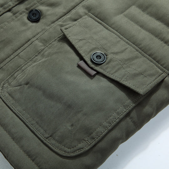 EB | Herren Winterjacke mit abnehmbarem Kapuze