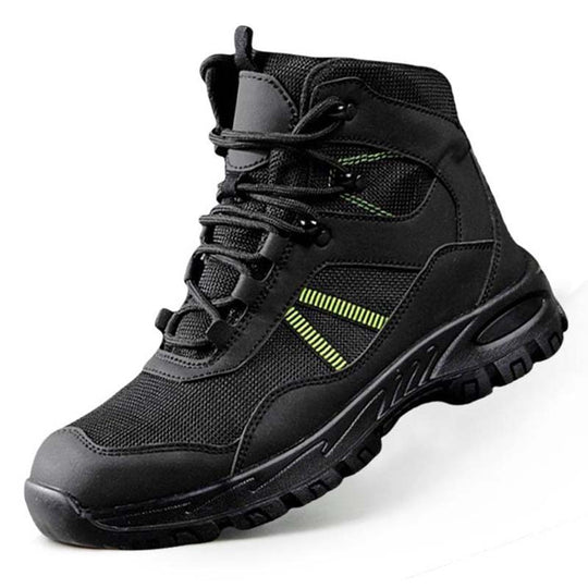 Anti-Smash und Anti-Durchstich High-Top Flugsicherheitsschuhe aus atmungsaktivem Gewebe EB