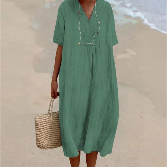 EB | Bequeme Kleid Aus Leinen