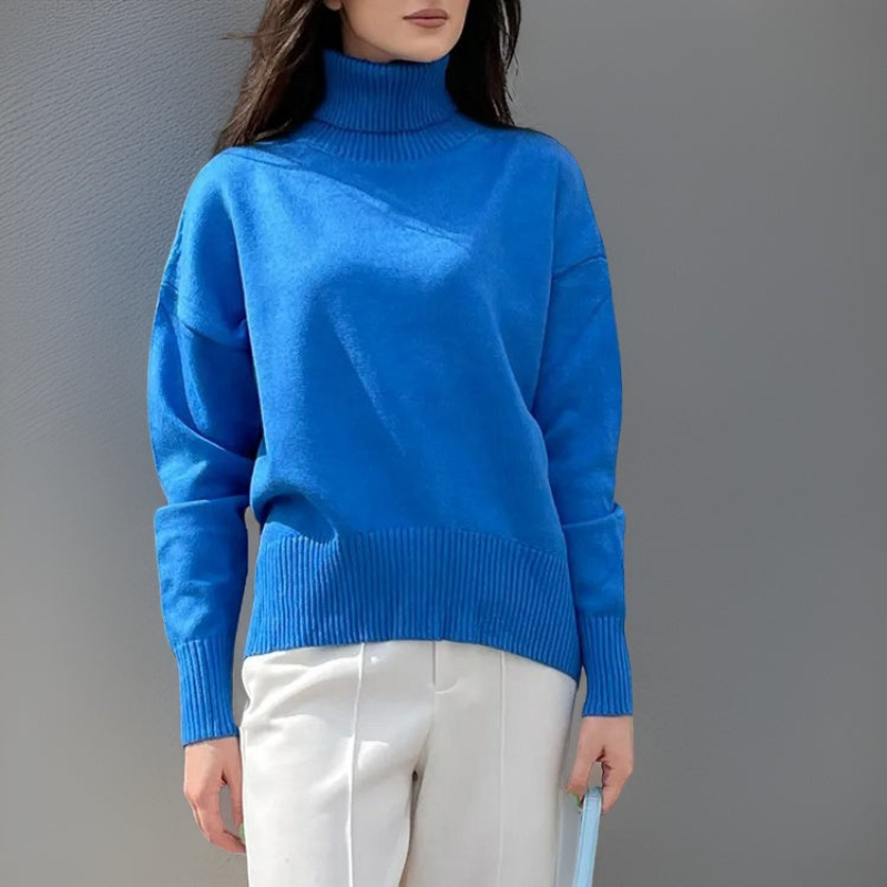 EB | Rollkragenpullover für Frauen Warm