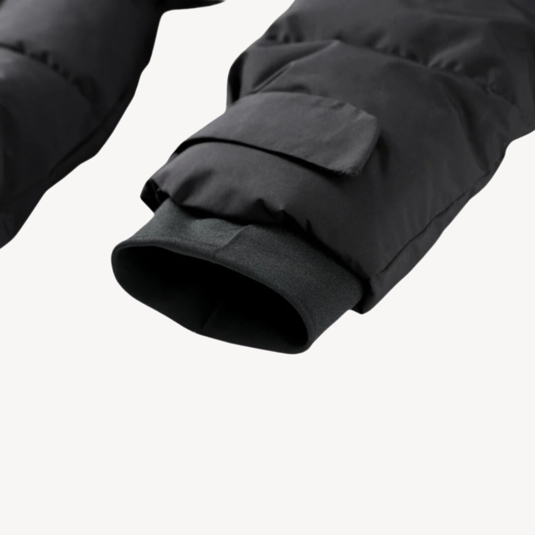 EB | Damen Kapuzen Gürteltaschen Steppjacke
